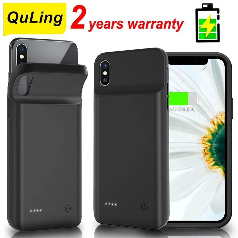 

10000Mah For iPhone X XS Max Battery Charger Case Power Bank Power Case For iPhone X XS Max Battery Cases Phone Cover
