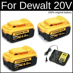 Литиевая сменная батарея DCB200 20 в 12,0 Ач для Dewalt 18 в DCB184 DCB200 DCB182 DCB180 DCB181 DCB182 DCB201 DCB206