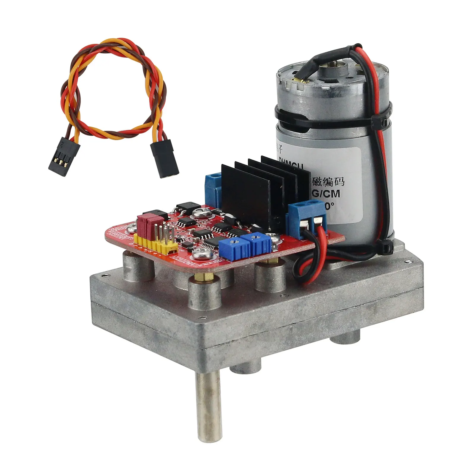 

DHEA-CB Сплавные шестерни Магнитное кодирование 360 градусов 12-24 В 110 кг/см Большой сервопривод Цифровой сервопривод с высоким крутящим моментом