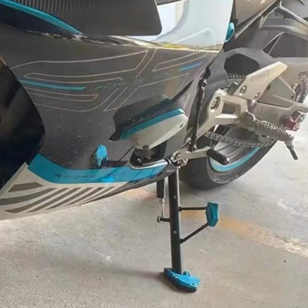 

Motorcycle CNC Side Stand Enlarger Sled Sidestand Kickstand Foot Pads FOR CFMOTO 450SR 450SS 450NK 450 SR SS NK 2022 2023 2024