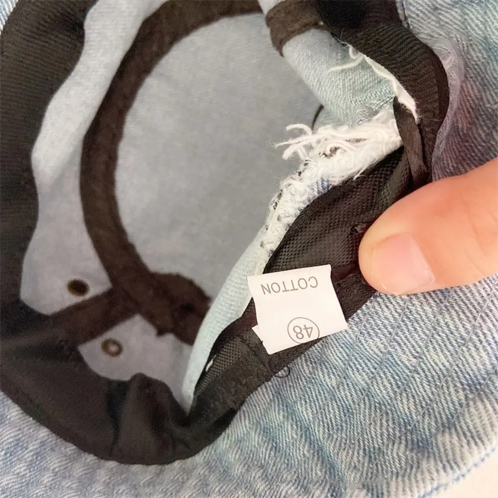 عادية الباندا الأطفال الشمس قبعة بواقٍ للشمس الكورية نمط واسعة حافة الطفل صياد قبعة بلون كاوبوي حوض قبعة السفر #5