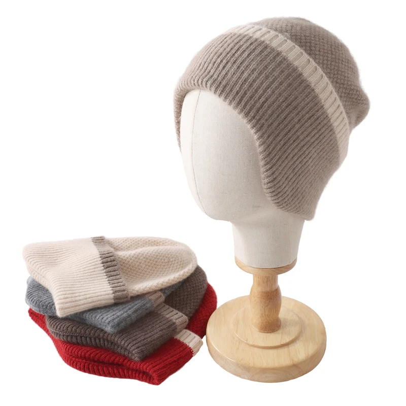 cappelli-bomber-invernali-da-donna-berretto-causale-in-puro-cashmere-di-alta-qualita-patchwork-cappello-a-cuffia-lavorato-a-maglia-caldo-e-morbido-per-esterni