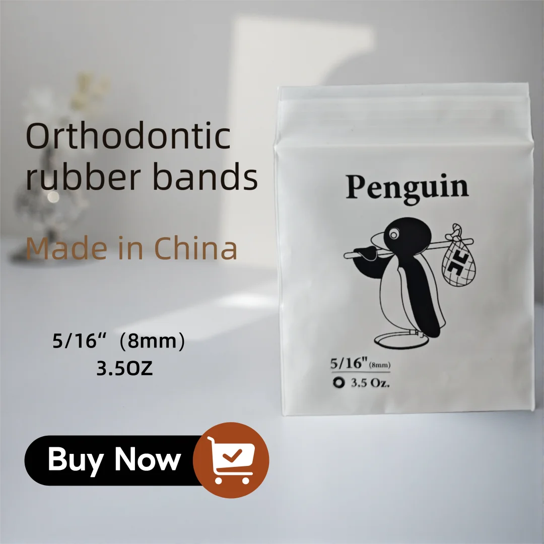 500pcs Orthodontic Traction Rubber Band Medical Grade Latex Dental Orthodontics Elastic Band for Teeth Straightening Therapy