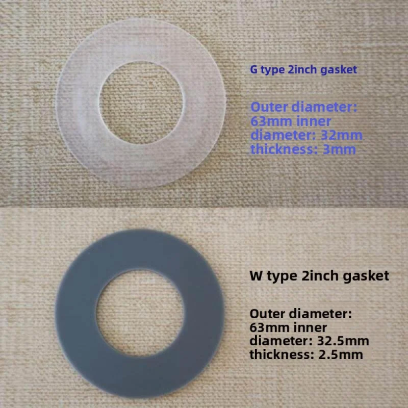 Silicone Toilet Flapper Seal Replacement, Rubber Gasket for Water Tank to Bowl Stop Leaky Toilet, Universal Sealing Ring,J26003