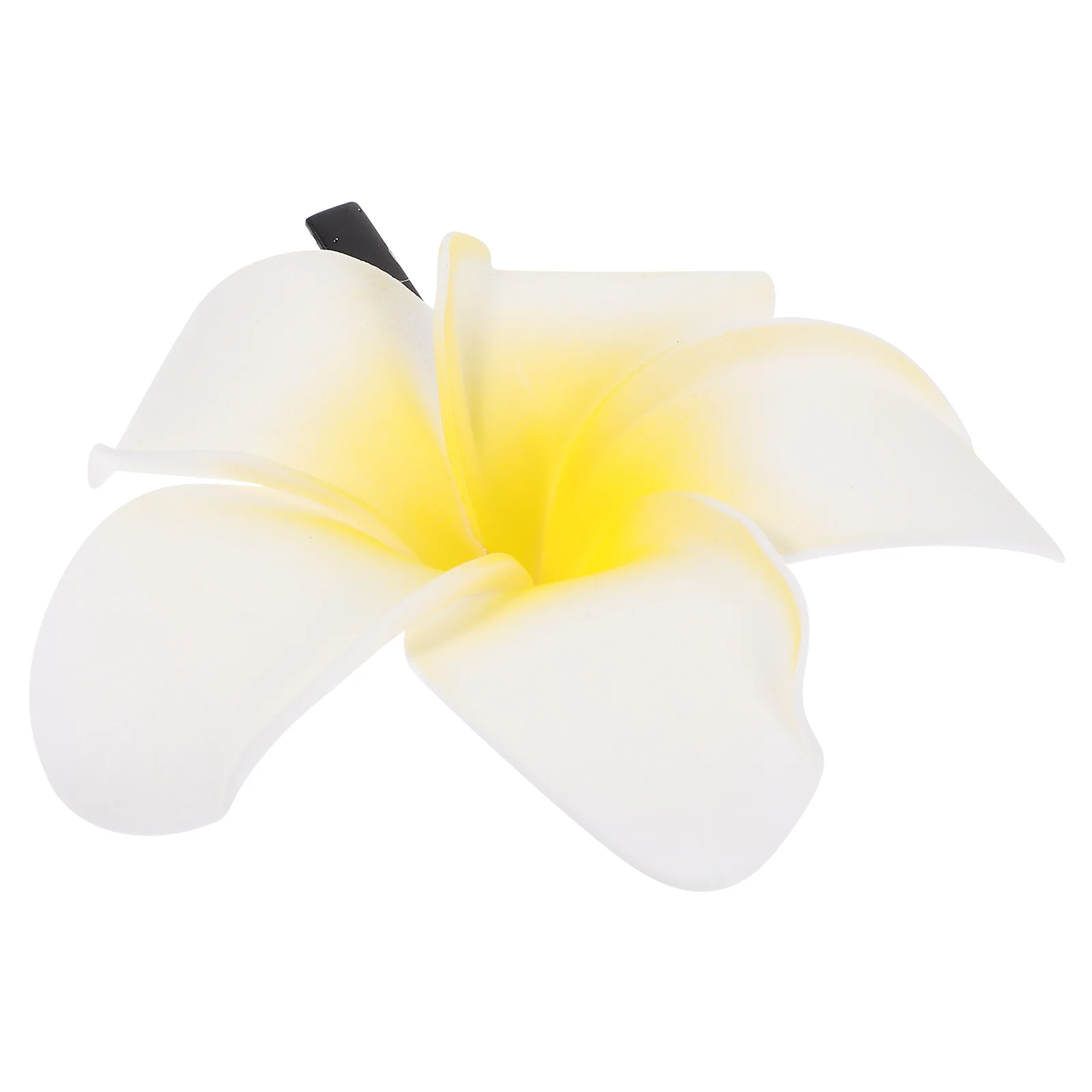 

Women's Girls Plumeria Hair Clip Hairpin Headwear (Yellow) Women hair pin Flower hair clip Women hair clip