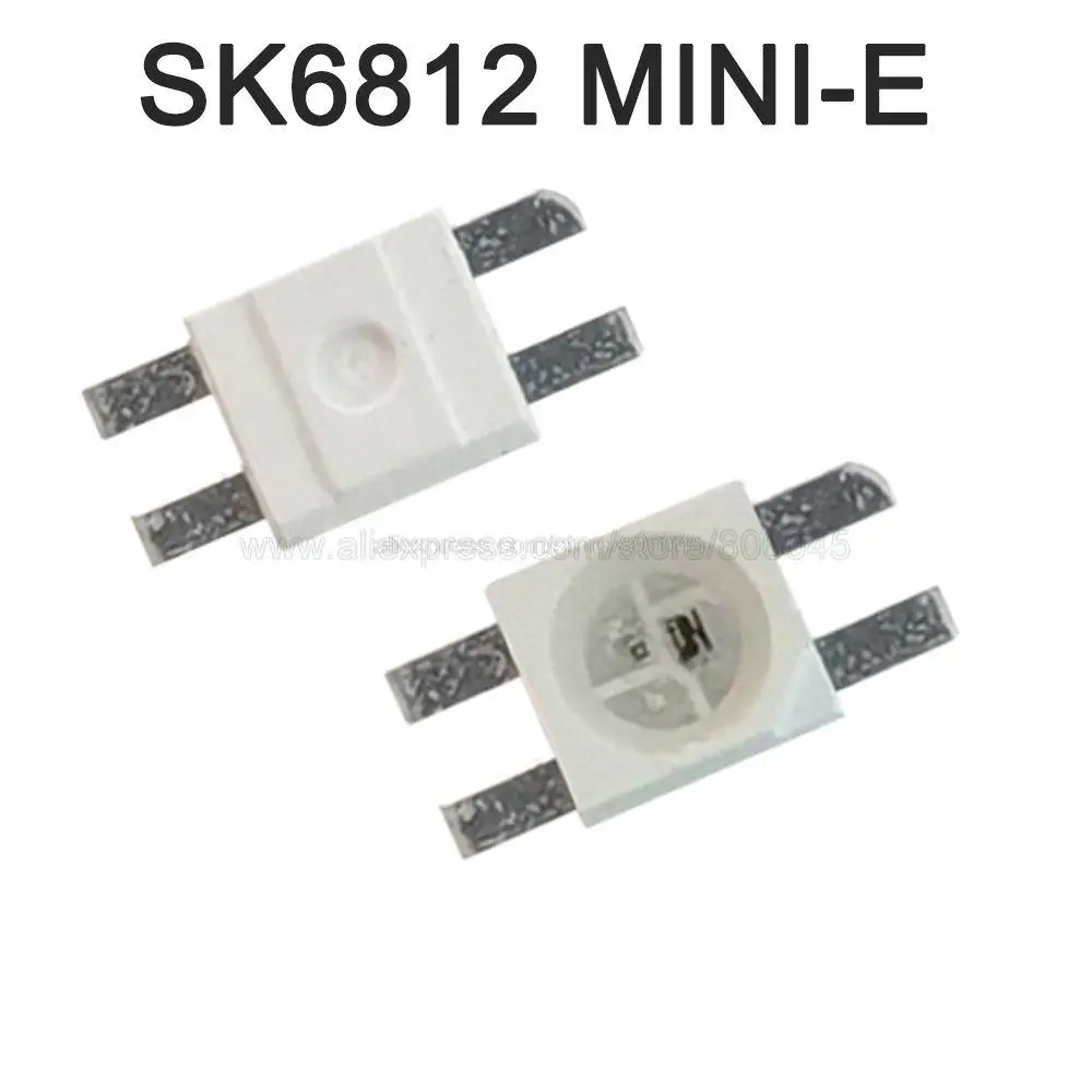 

SK6812 MINI-E RGB (Similar to WS2812B) SK6812 3228 SMD Pixel LED Chip Reverse Mount Individually Addressable Full Color 5V 12MA