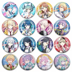 Project SEKAI Soft Button Pins Shinonome Akito Tenma Tsukasa Kiritani Haruka Badge Meme Brooch Bag Hat Accessories Fans Gifts