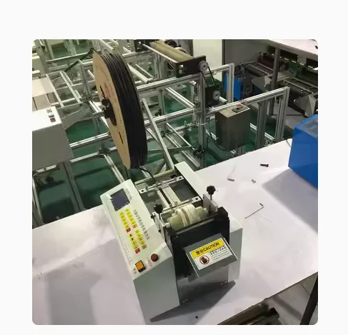 HR-100 automatic computer tube cutting machine, Heat shrinkable casing PVC casing, silicone tube, PE pipe cutting machine