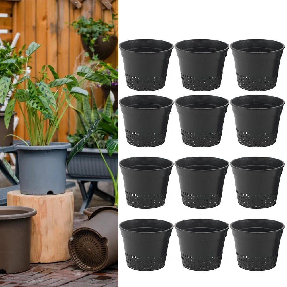 12 Pieces Soilless Cultivation Basket For Hydroponics Designed To Enhance Root Development And Nutrient Efficiency