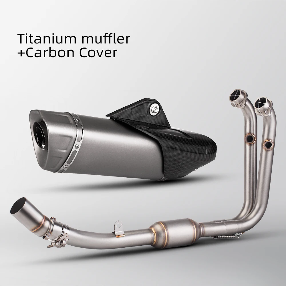 High QualityMotorcycle Exhaust Muffler, Middle Pipe LinkFull Exhaust Style, Modified Pipe Connection, CFMOTO CF450Sr