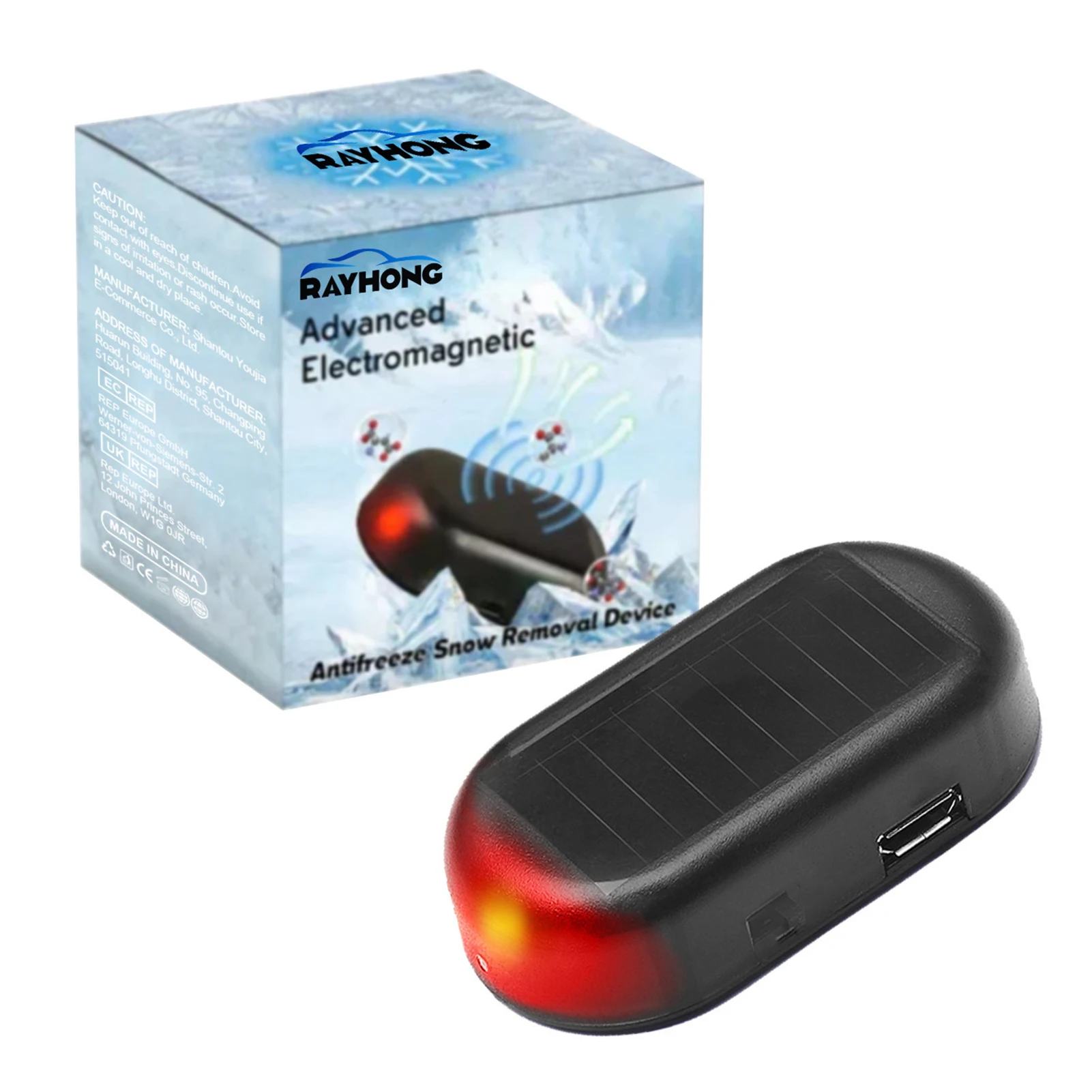 Windshield Anti Freeze Device Efficient 12V Car Window Heater for Winter Drivers Snow Ice Remover Universal Auto Glass Defroster