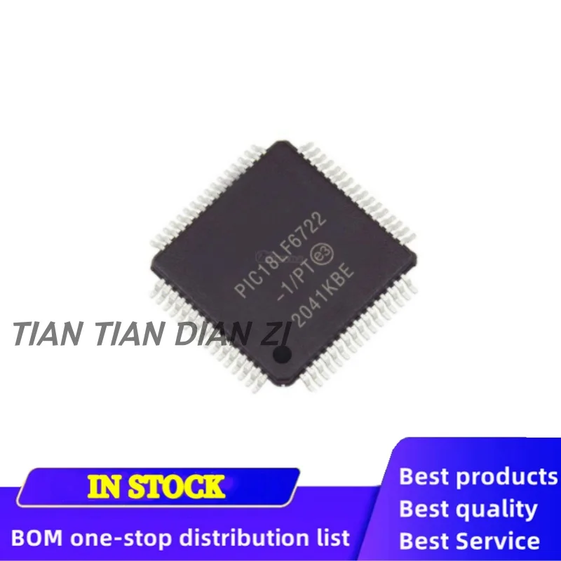 1pcs/lot PIC18LF6722-I/PT PIC18LF6722 package TQFP-64 ic chips in stock