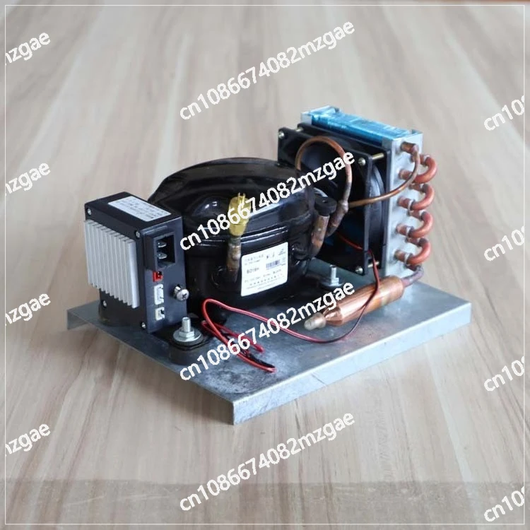 Universal 12V/24V DC Compressor Cooling Module BD15HC BD25HC BD35HC - Condenser Unit for Vehicle Fridge and Freezer Upgrades