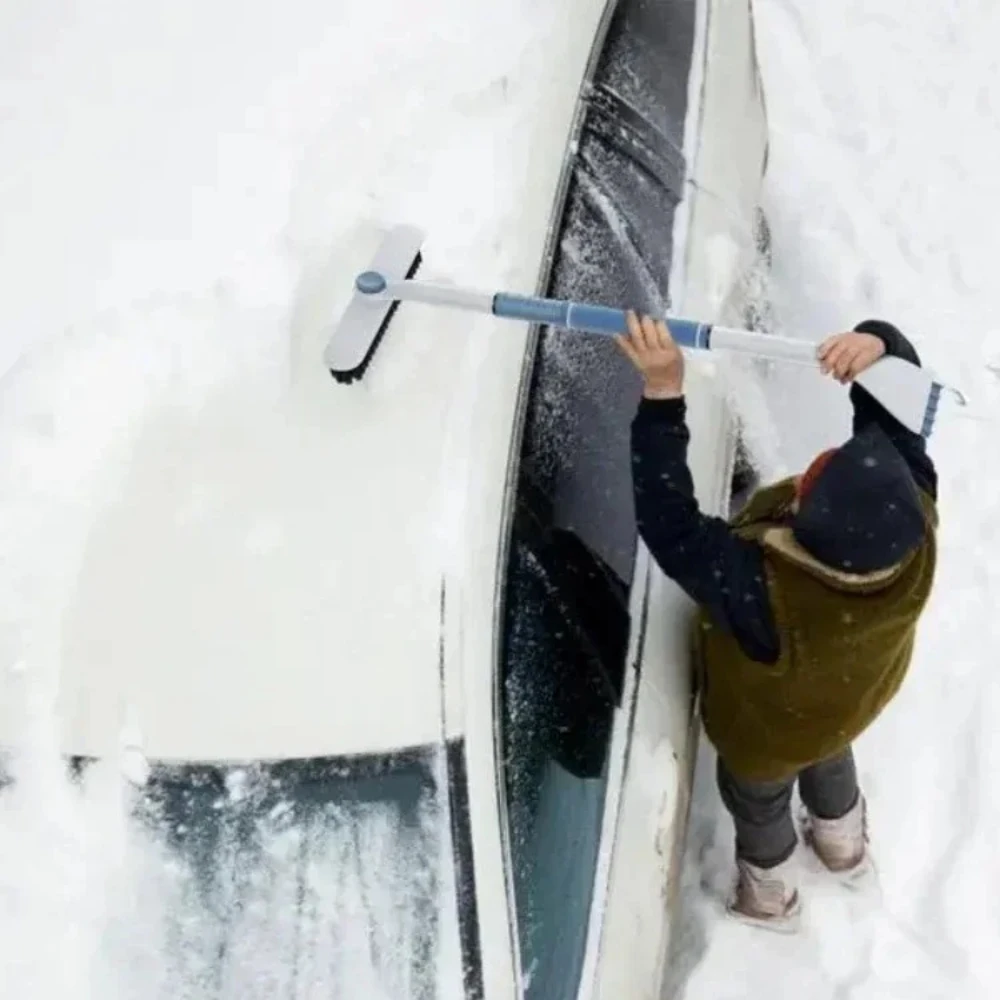 Winter Car Snow Scraper Car Cleaning Brush Car Windshield Cleaning Shovel Ice Breaker Scraping Winter Snow Brush Shovel Tool