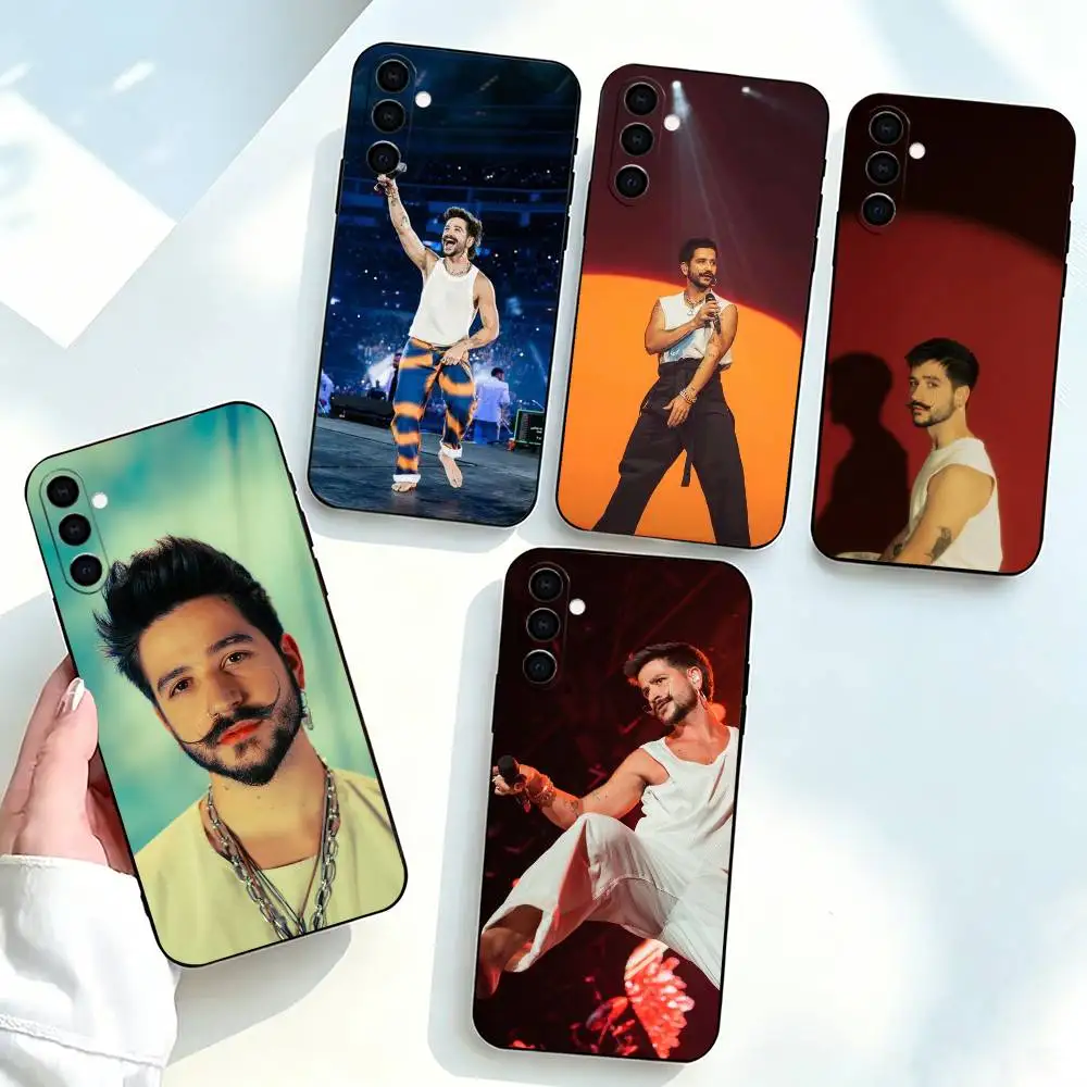 C-Camilo-o  Phone Case For Samsung Galaxy A73,A72,A71,A70,A53,A52,A51,Soft Silicone Black Cover