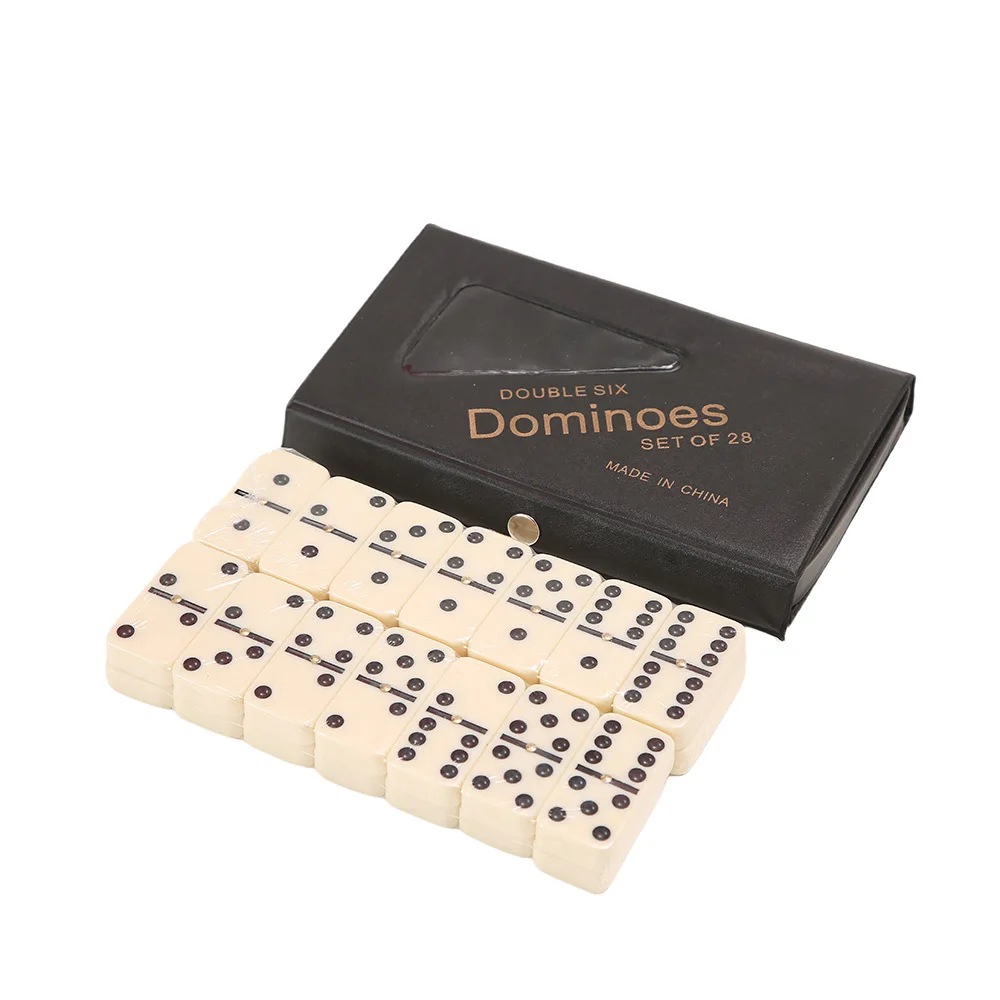 

Классические настольные игры Домино Набор для взрослых Домино премиум-класса с футляром Домино Семейные игры для детей и взрослых