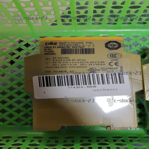 

1pc New Mushroom Safety Relay X1 774300 Brand Original Spot Plc