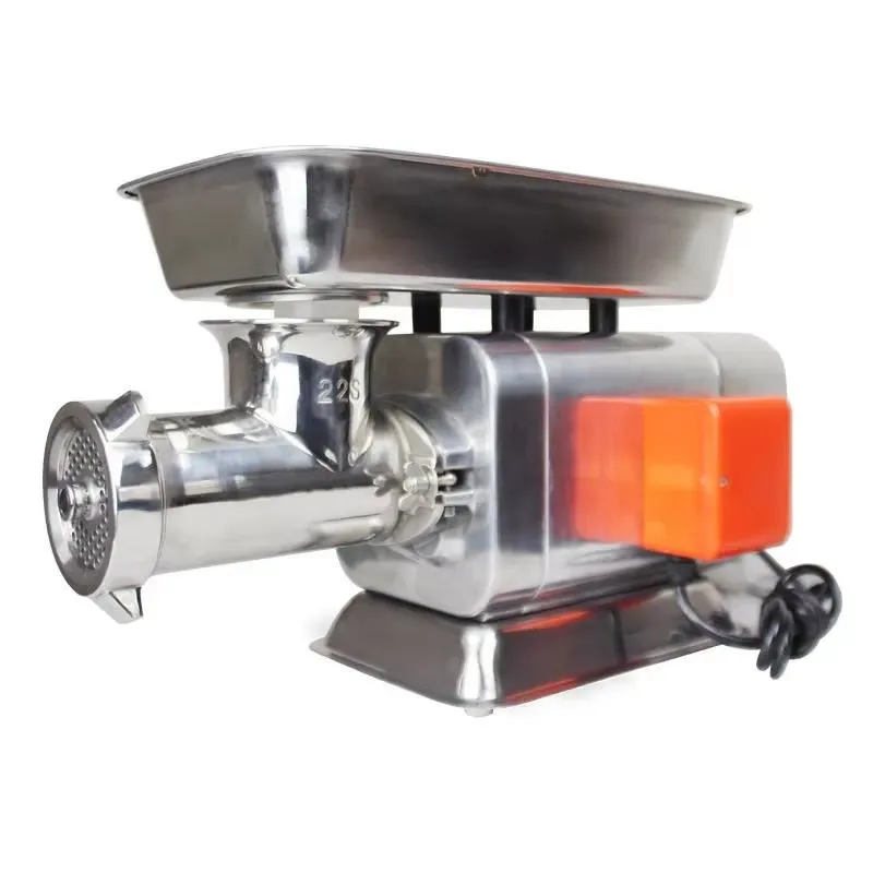 Commercial Stainless Steel Meat Grinder Household Electric Mincer Crusher Pepper Mill Sausage Stuffer Machine