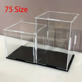 Clear Acrylic Display Cabinet for Action Figures, Assemble Dustproof Display Case for Car…