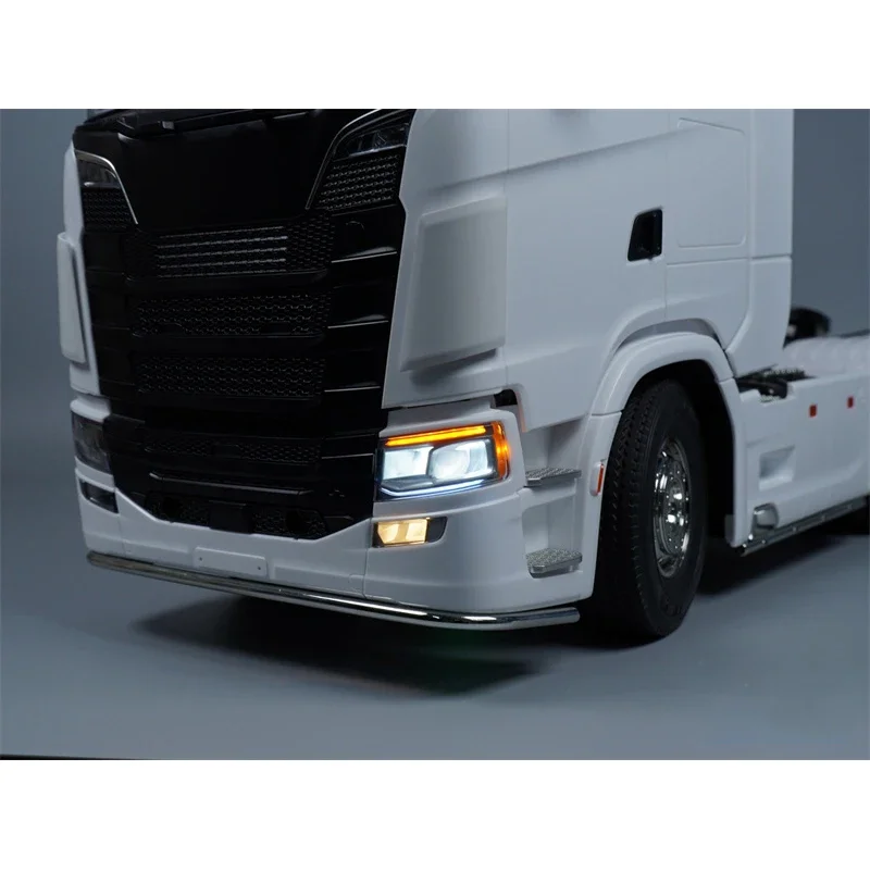 770S LED 5V Headlight Lighting System for 1/14 Tamiya RC Truck for SCANIA 770S 8X4 56368 56371 Nooxion MFC-03 M24 Car