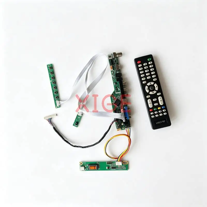 

For LP171W02 LTN170P1 LP171WE2 LP171WE3 Matrix Controller Drive Board Kit 1680*1050 HDMI+VGA+AV+USB LVDS 30-Pin 1680x1050 1-CCFL