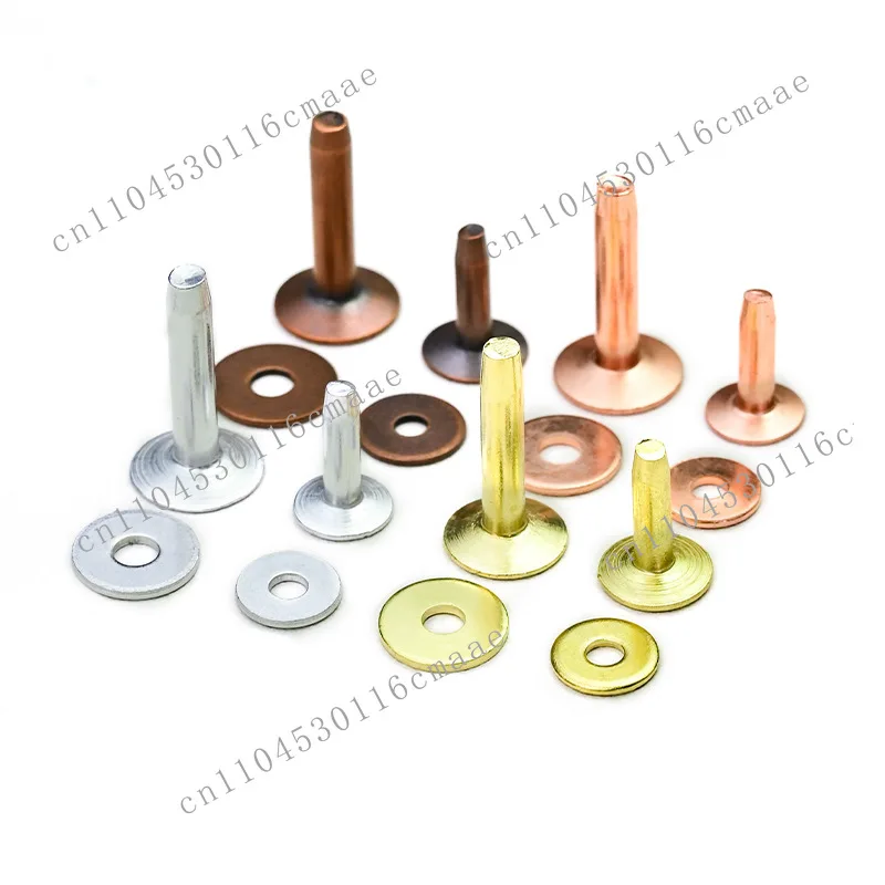 Brass American permanent nails, red copper decay fastening , special impact leather goods, hairy embryo column, hardware rivets