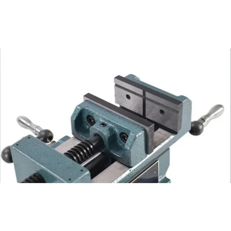 Q97 Heavy-Duty Precision Cross-Nose Pliers Bench Vise Drilling Variable Milling Machine Two-Way Movable Vise Table  Anvil