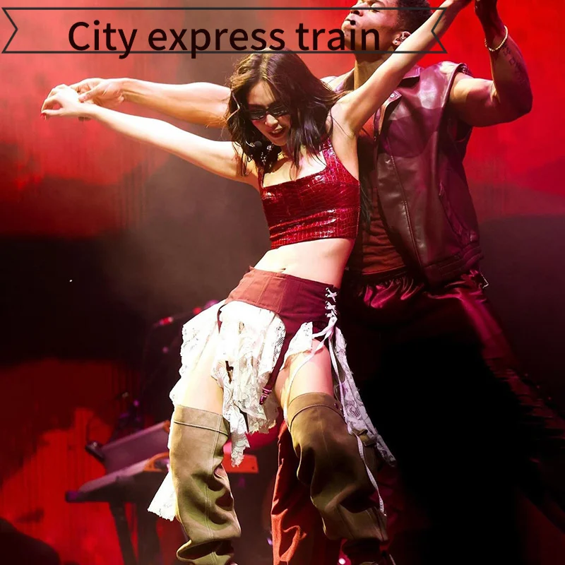 

Сексуальное кружевное облегающее платье с высокой талией, цветными вставками, асимметричным подолом, из микроэластичного полиэстера, рукава «летучая мышь»