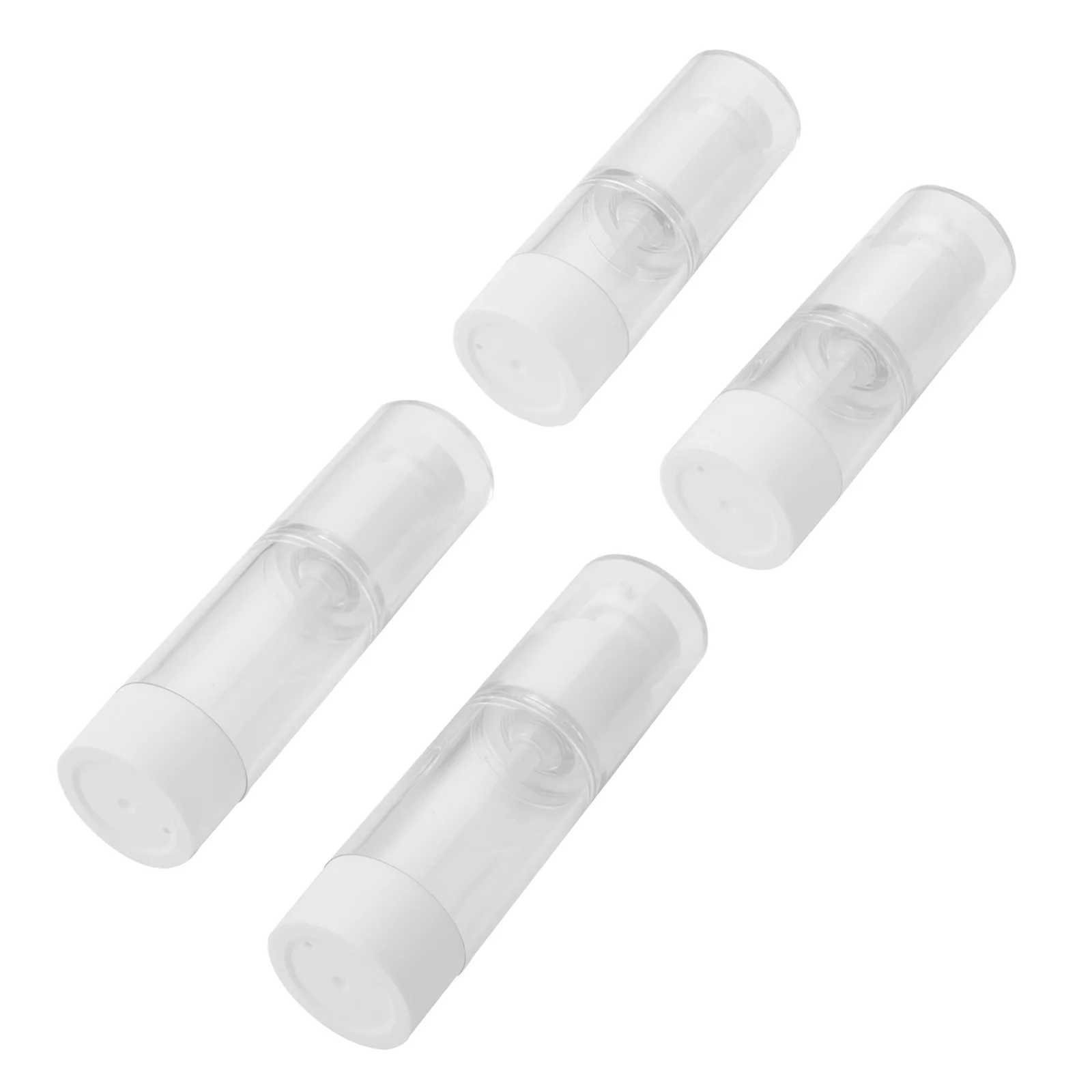 

4Pcs Portable Spray Bottle Set Transparent Plastic Refillable Travel Lotion Container Outdoor Trip Cosmetics Dispenser Storage