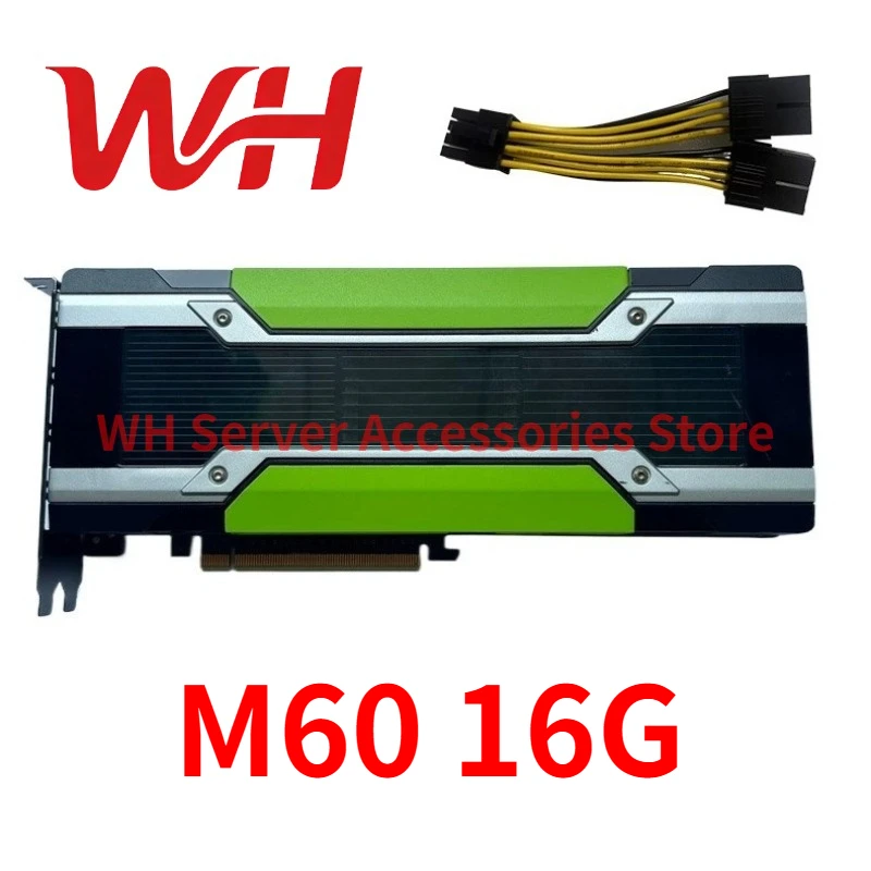 for NVIDIA Tesla M60 16G GDDR5 PCI-E GPU Graphics Card for AI Computing Deep Learning Server Acceleration