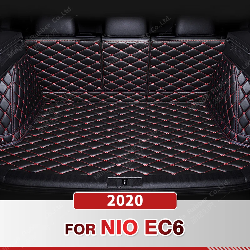 

Auto Full Coverage Trunk Mat For NIO EC6 2020 Anti-Dirty Leather Car Boot Cover Pad Cargo Liner Interior Protector Accessories