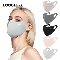 LOOGDEEL Cycling Anti-UV Traceless 3D Ice Silk Face Mask Unisex Hunting Running Mask Scarf Sun Protection Breathable Bandana