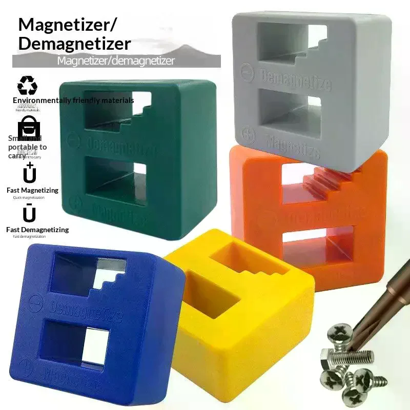Screwdriver 2 In 1 Magnetizer Demagnetizer Professional Magnetizing Pickup Tool For Screw Driver Drill Bit Hand Tool Parts