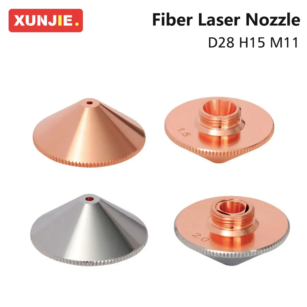 

Laser Nozzle Dia.28mm M11 For Precitec WSX Single Double Layer Caliber 0.8-5.0mm for Precitec WSX HSG Fiber Laser Cutting Head