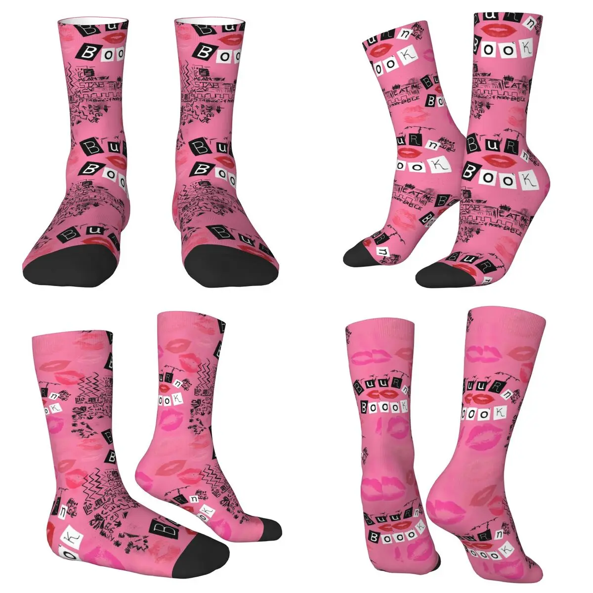 

Mean Girls Socks Harajuku Super Soft Stockings All Season Long Socks Accessories for Man's Woman's Christmas Gifts