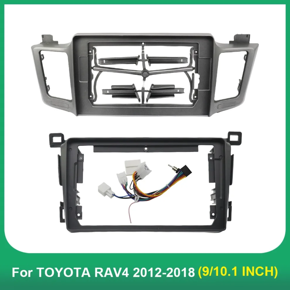 

Рамка автомобильного радио TOYOTA RAV4 2012-2018 (9 дюймов/10,1 дюйма) Fascias GPS MP5 Android стереоплеер 2 Din головное устройство панель отделка приборной панели