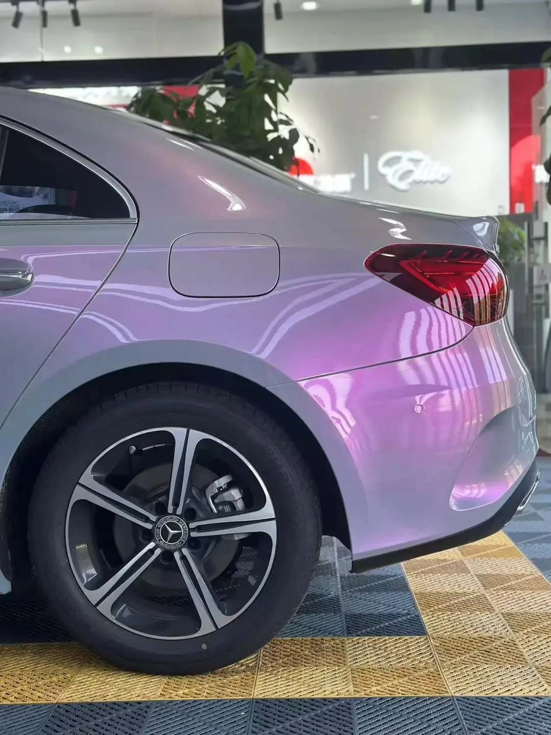 TPU Magic Candy Color Flip Volcano Grey  Car Wrap Film - PVC Material Auto Color Change Vinyl