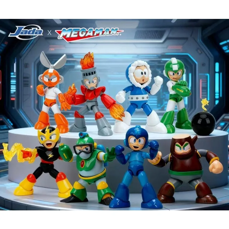 In Stock Jada Toys 1/12 Mega Man Figures Action Figure Collection