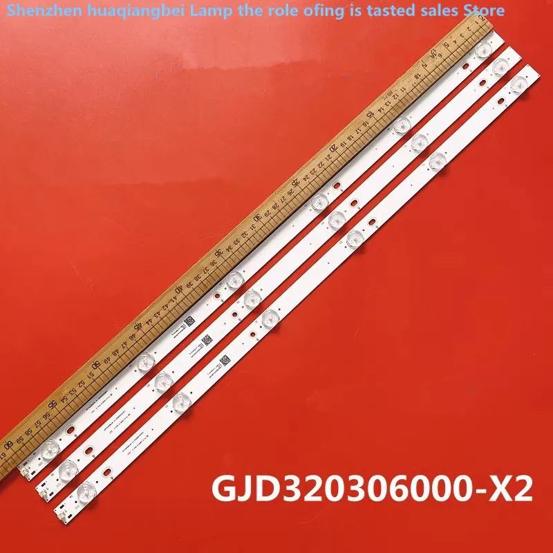 

FOR 32E200E light strip JL.D32061235-158BS-M LCD TPT315B5-WX226 60.5CM 6LED 100%NEW LED backlight strip