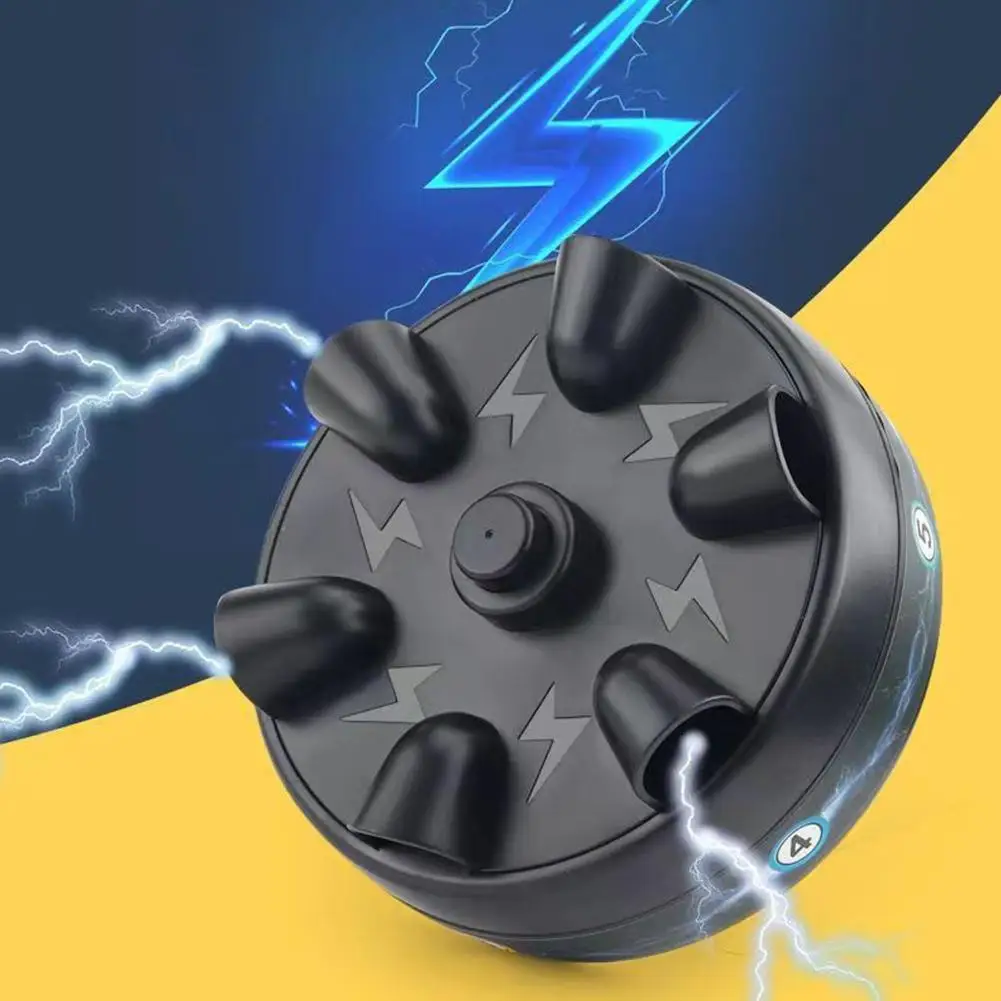 Detector de mentiras brinquedo jogo de choque elétrico seguro tecnologia de baixa tensão um botão iniciar multi cor diversão para festas jogo social