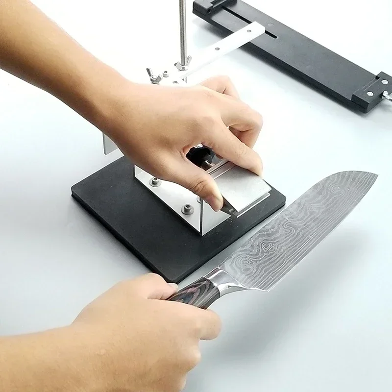 

RSCHEF The New Knife Sharpener Sharpener Supports All Kinds of Sharpening Stones Professional Angle Sharpener Aluminum Alloy