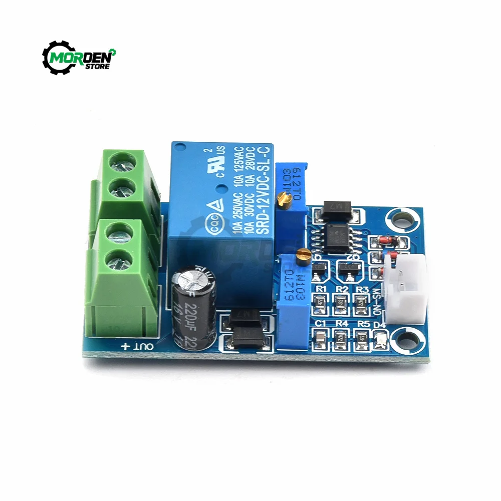 Storage Battery Relay Module 12V Battery Low Voltage Cut off Automatic Switch On Recovery Protection Module Power Supply