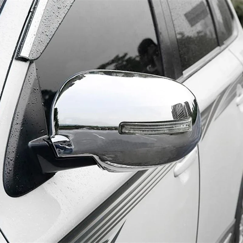 

Для Mitsubishi Outlander 2017 2018 2019, хромированная крышка зеркала с боковым крылом, украшение из АБС-пластика, автомобильная наклейка, аксессуар для стайлинга автомобиля
