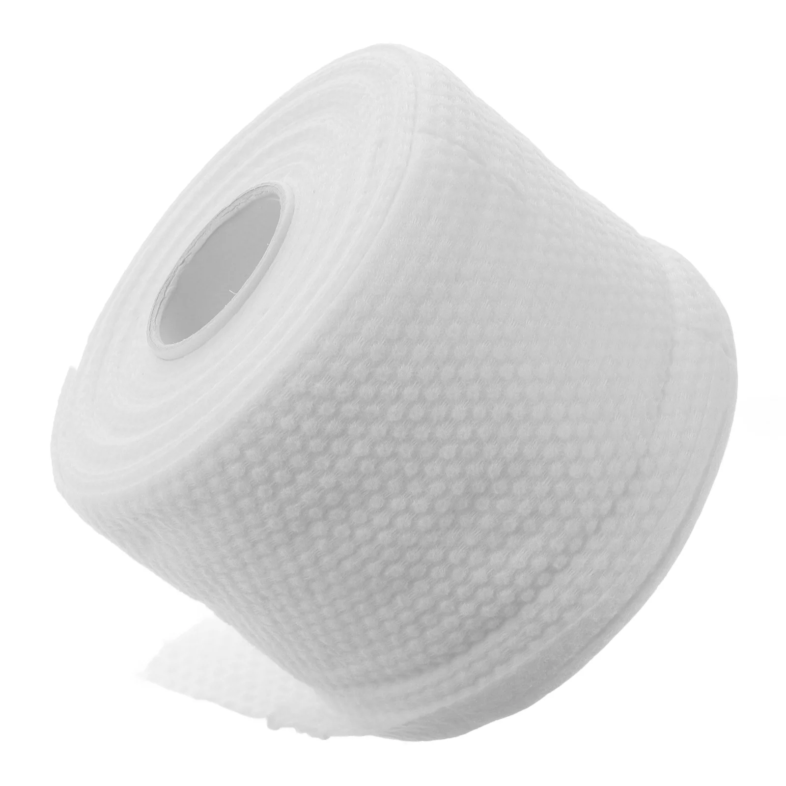 1 ロール天然綿使い捨てフェイスタオルドライ使用前に顔のナプキンを拭く化粧除去汗拭きフェイシャルタオル