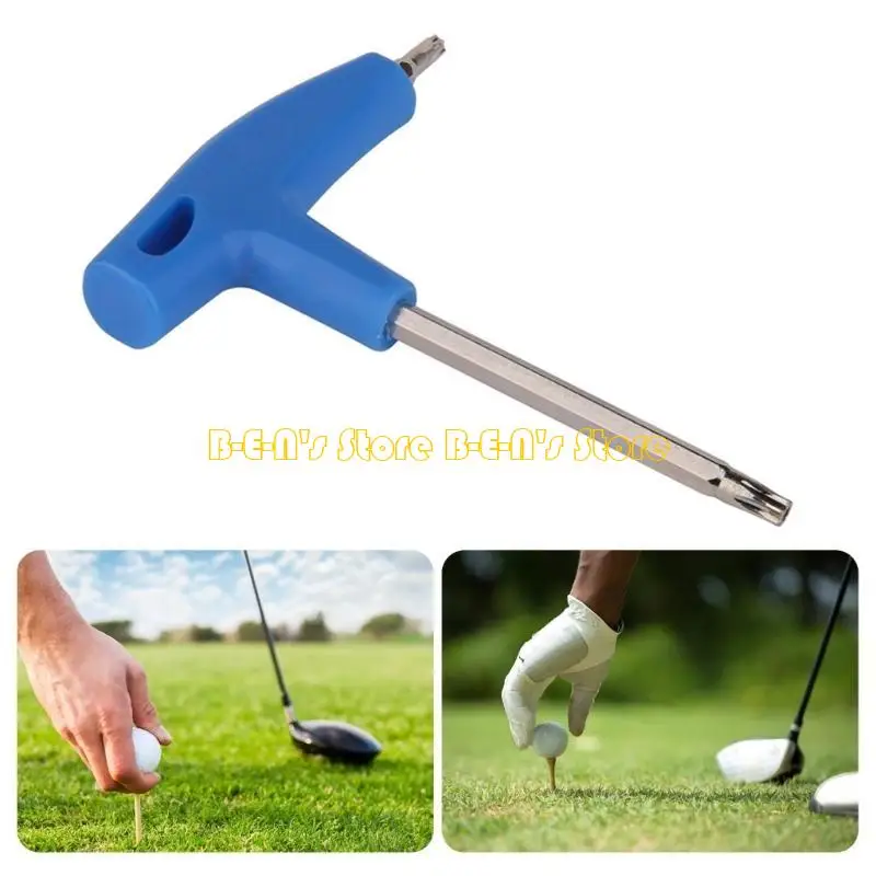 

Y1AD Ergonomic Golf Wrench For Club Shaft Adapter And Weight Adjustment Maintenance