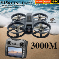 S156 RC Drone 2.4G 5G GPS HD Dual Camera 8K Aerial Photography Quadcopter for Kids Adults Professional Remote Control Toys Gifts