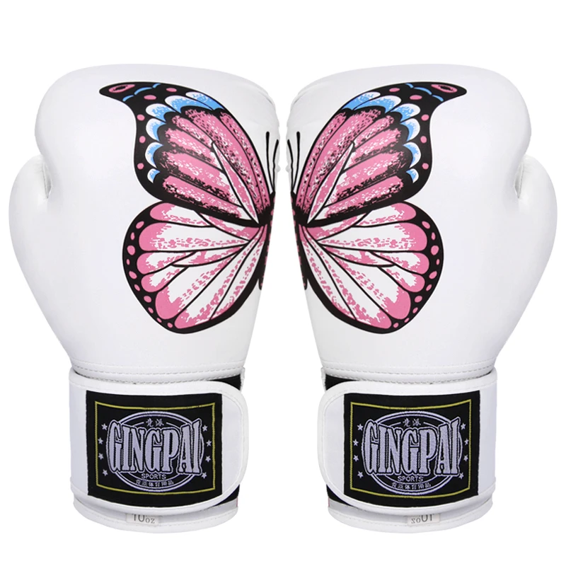 Pro Style Boxing Gloves for Women, PU Leather, Training Muay Thai,Sparring,Fighting Kickboxing,Adult Heavy Punching Bag Gloves