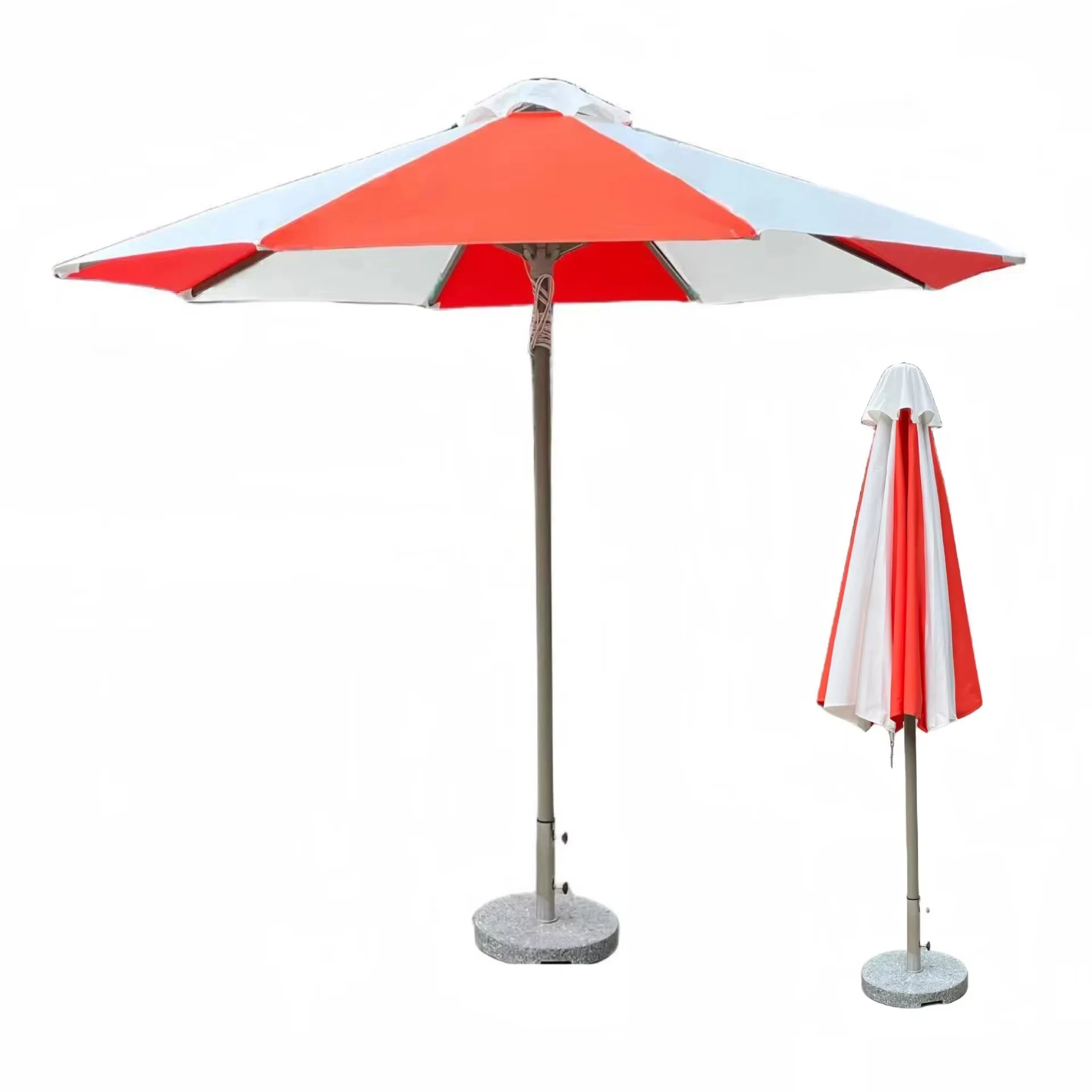 ！@Factory Custom Outdoor Sunshade Patio Hand Crank Lift Garden Umbrella Pavilion Balinese Parasol