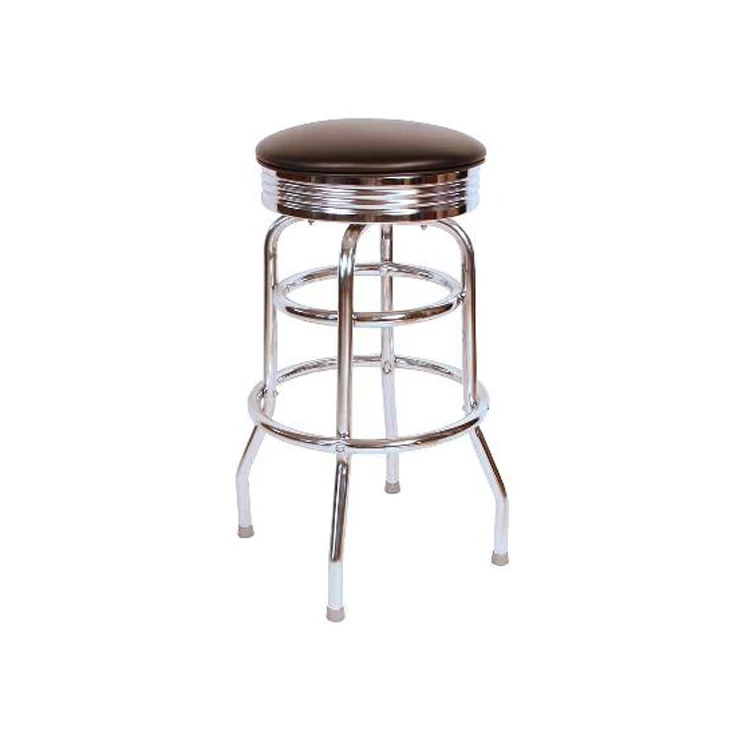 Modern Swivel Bar Stool Custom Rotating Counter Chair, Multi-scenario Seat for Club, Workshop and Guitar Shop Daily Use view 3