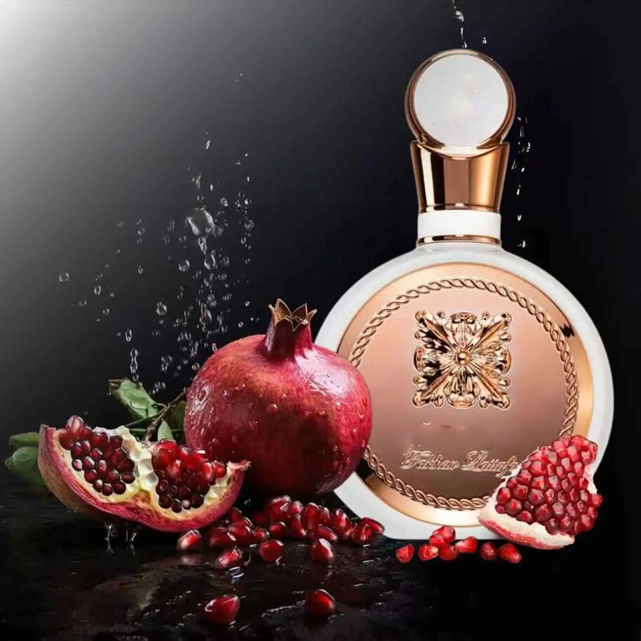 

Fakhar - floral, fruity, fresh, sweet - women's persistent perfume, 3.40oz/100ml，perfect gift